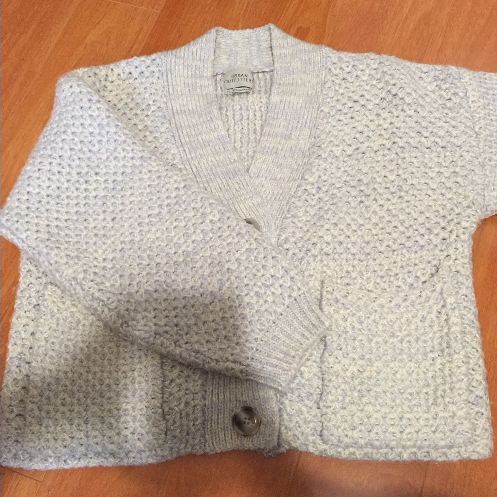 Urban Outfitters Cropped Knit Cardigan